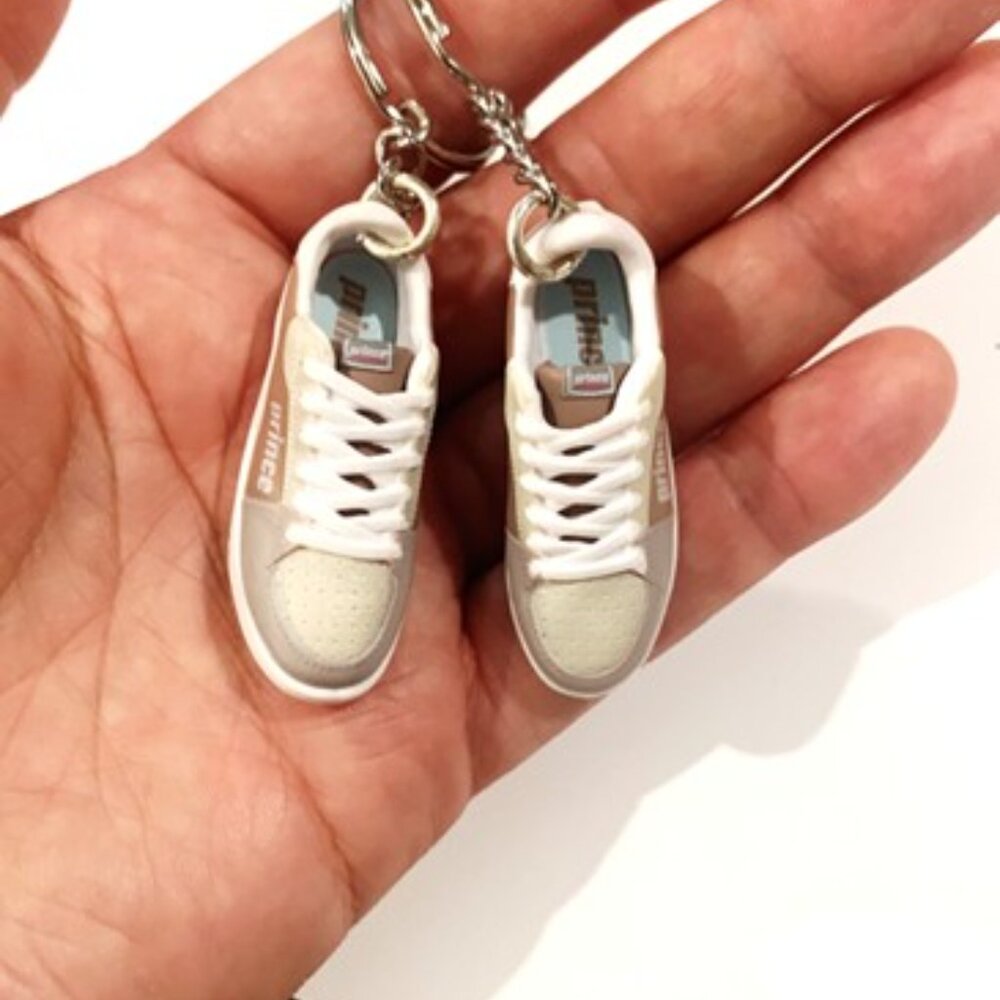 Prince Women’s Vintage Cup Sneaker Keychains - Available Left & Right - Picture 9 of 11